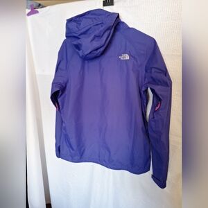 The North Face Purple /blue rain  Jacket